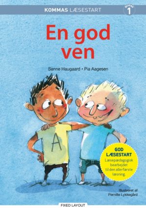 Kommas læsestart: En god ven - niveau 1 (E-bog)