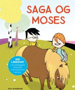 Kommas læsestart: Saga og Moses - niveau 2 (E-bog)