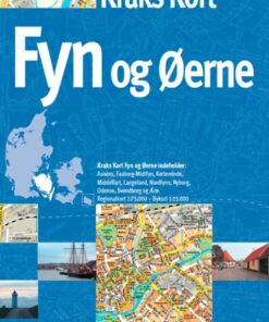 Kraks Kort Fyn og Øerne (Bog)