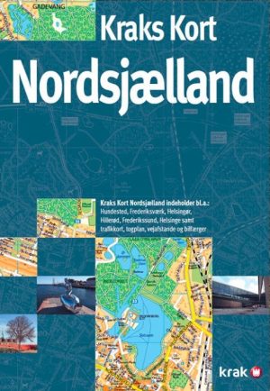 Kraks Kort Nordsjælland (Bog)