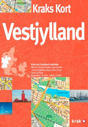 Kraks Kort Vestjylland (Bog)