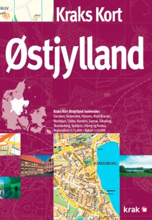 Kraks Kort Østjylland (Bog)