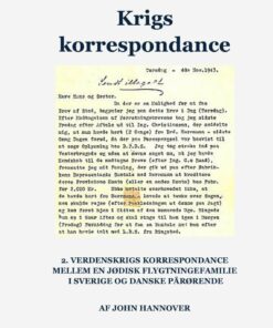 Krigskorrespondance - John Hannover - Bog