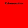 Krimsonetter - Adam Mickiewicz - Bog
