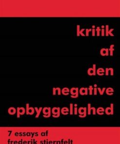 Kritik af den negative opbyggelighed (Bog)