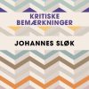 Kritiske bemærkninger (E-bog)