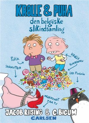 Krølle & Puha (1) - Den belgiske slikindsamling (Bog)