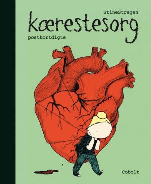 Kærestesorg - Postkortdigte - Stinestregen - Tegneserie