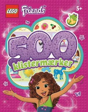 LEGO Friends. 500 klistermærker (Bog)