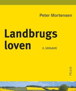 Landbrugsloven - Peter Mortensen - Bog