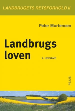 Landbrugsloven - Peter Mortensen - Bog