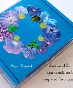 Lav Smukke Og Spændende æsker - Og Med Decoupage - Inger Højmark - Bog