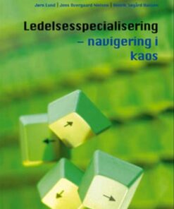 Ledelsesspecialisering - Jørn Lund - Bog