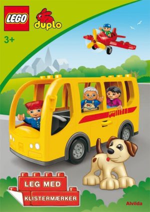 Lego Duplo - Bussen - Sjov Med Klistermærker - Lego - Bog