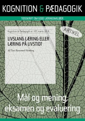 Livslang læring eller læring på livstid? (E-bog)