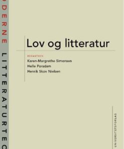 Lov Og Litteratur - Henrik Skov Nielsen - Bog