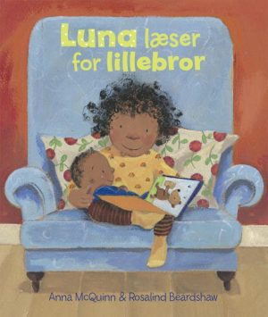 Luna læser for lillebror (Bog)