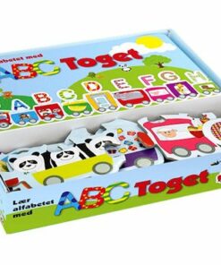 Lær Alfabetet Med Abc Toget - Diverse - Bog