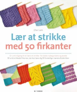Lær At Strikke Med 50 Firkanter - Che Lam - Bog
