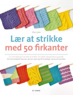 Lær At Strikke Med 50 Firkanter - Che Lam - Bog