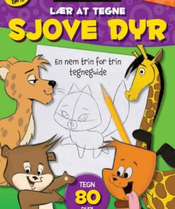 Lær At Tegne Sjove Dyr - Christopher Hart - Bog
