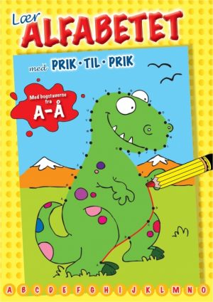 Lær alfabetet med prik til prik (Bog)