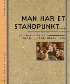 Man Har Et Standpunkt - Lise Togeby - Bog