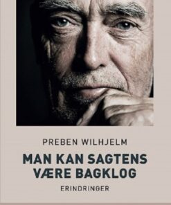 Man kan sagtens være bagklog (storskrift) (Bog)