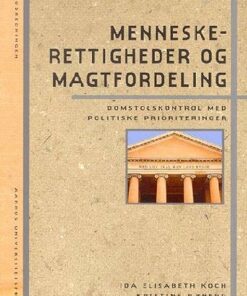 Menneskerettigheder Og Magtfordeling - Sten Schaumburg-müller - Bog