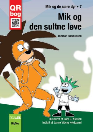 Mik og den sultne løve - Læs med lyd (E-bog)