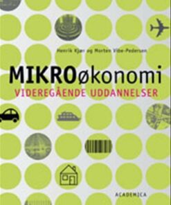Mikroøkonomi - Morten Vibe-pedersen - Bog