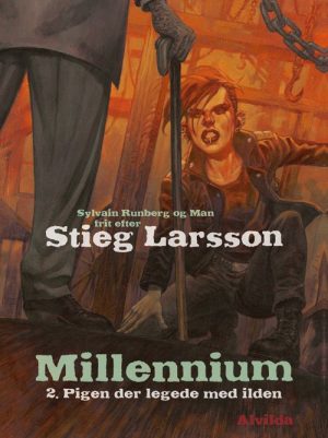 Millennium 2: Pigen Der Legede Med Ilden - Stieg Larsson - Tegneserie