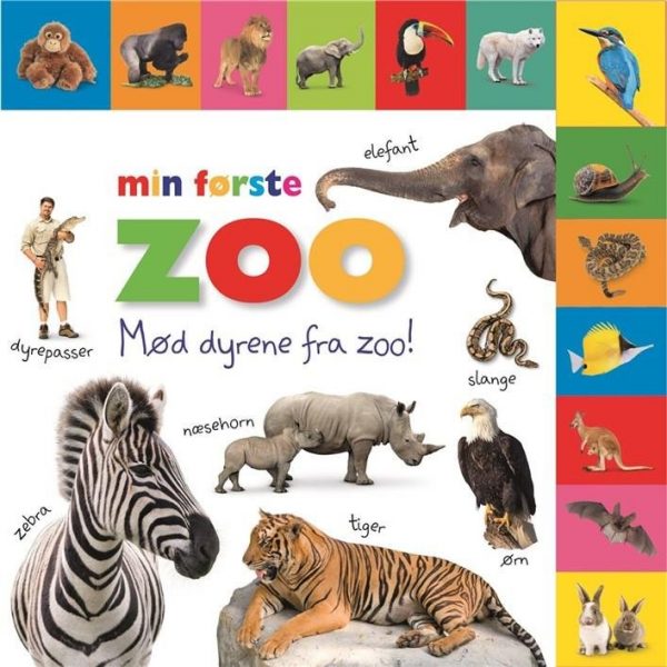Min Første Zoo - Diverse - Bog