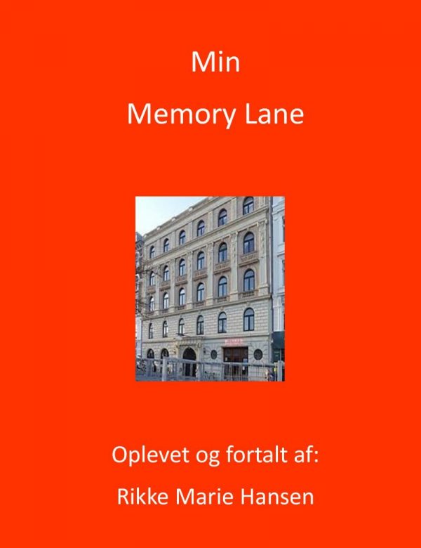 Min Memory Lane - Rikke Marie Hansen - Bog