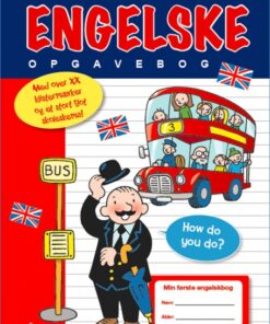 Min første engelske opgavebog - med ordbog og stickers (Bog)