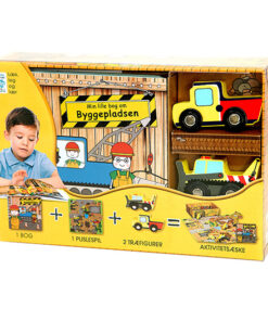 Min lille byggeplads - Aktivitetsæske (Bog)