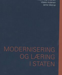 Modernisering Og Læring I Staten - Vibeke Andersen - Bog