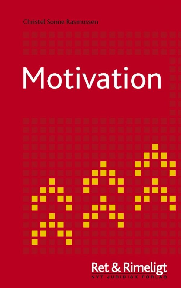 Motivation - Christel Sonne Rasmussen - Bog