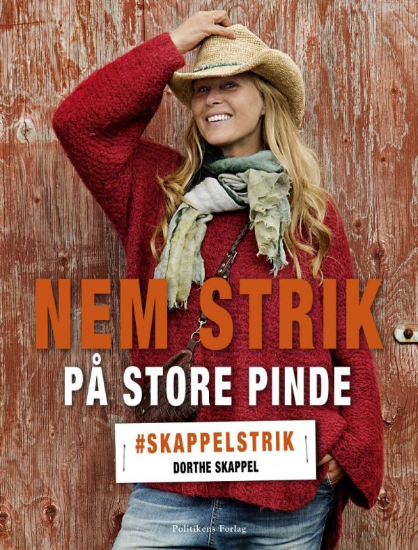 Nem Strik På Store Pinde - Dorthe Skappel - Bog