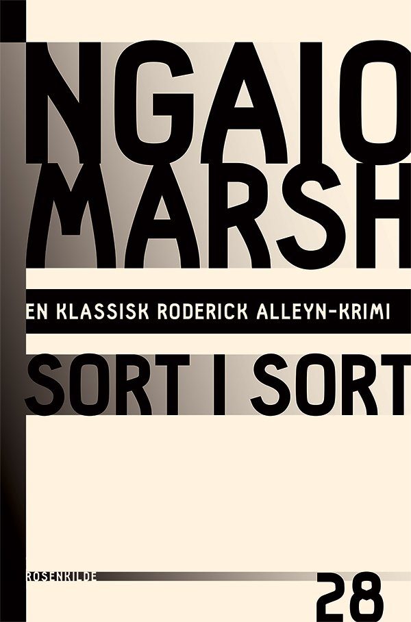 Ngaio Marsh 28 - Sort I Sort - Ngaio Marsh - Bog