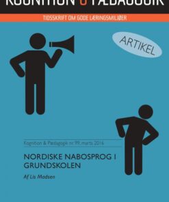 Nordiske nabosprog i grundskolen (E-bog)