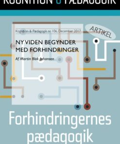 Ny viden begynder med forhindringer (E-bog)