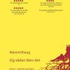 Og Sådan Blev Det - Maren Uthaug - Bog