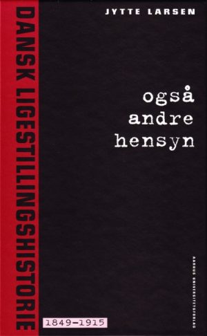 Også andre hensyn (Bog)