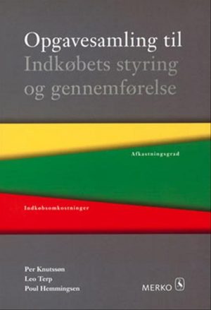 Opgavesamling Til Indkøbets Styring Og Gennemførelse - Poul Hemmingsen - Bog