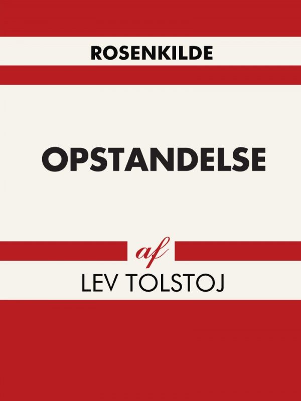 Opstandelse - Lev Tolstoj - Bog