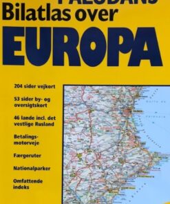 Paludans Bilatlas over Europa 2016 (Bog)
