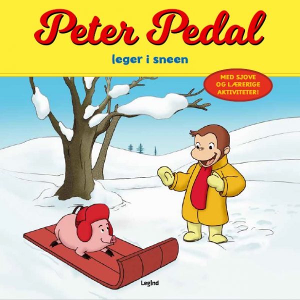 Peter Pedal leger i sneen (Bog)