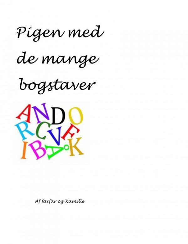 Pigen Med De Mange Bogstaver - Peter Faber - Bog