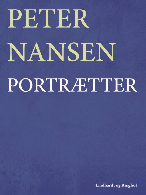 Portrætter - Peter Nansen - Bog
